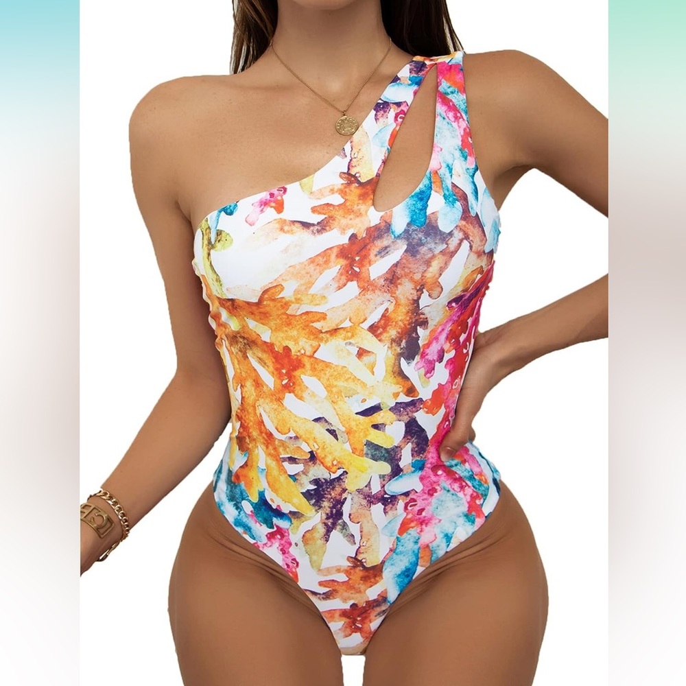 One Piece Swim- Multi Color